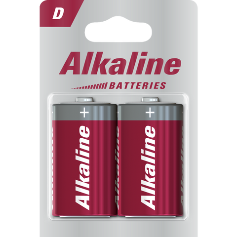 batterie alkaline d 2er