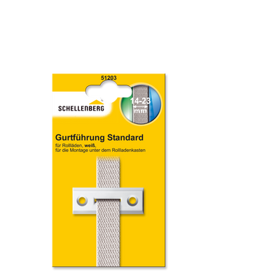 gurtführung standard rechteckig weiß