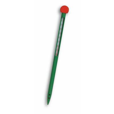 erdbodenthermometer grün/rot