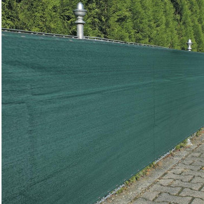 zaunblende 1,8 x 5 m / grün inkl. 12m