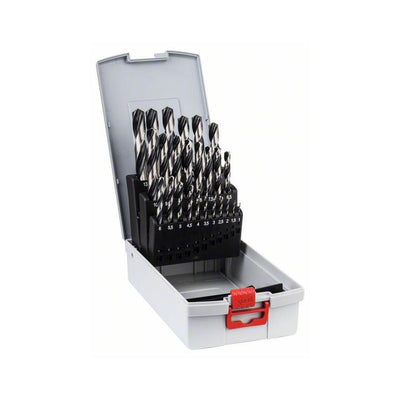 metallspiralbohrer-set hss 25-tlg.