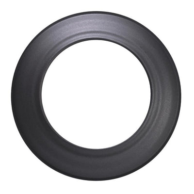mauerrosette ø120 2 mm, starr schwarz