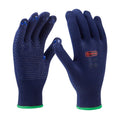 handschuhe feinstrick blau gr.8