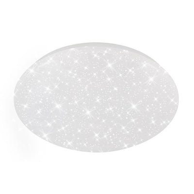 deckenleuchte led 12w weiß sternendekor