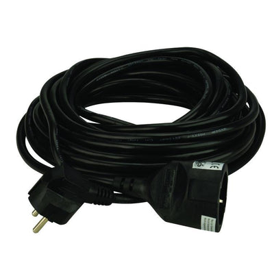 verlängerung schwarz h05vv-f 3g1,5mm²10m