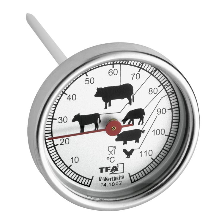 bratenthermometer metall