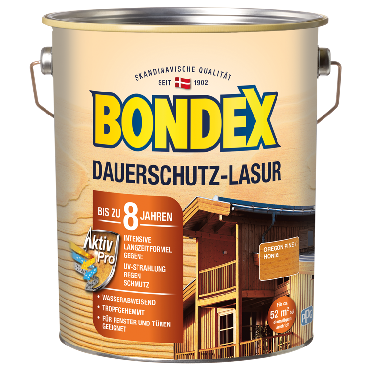 bondex dauerschutz lasur oregon pine 4l