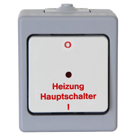 heizungshauptschalter standard beleucht.