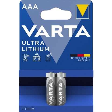 batterie ultra lithium aaa 2er