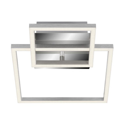 decken-wandleuchte led 19,6w chrom-alu