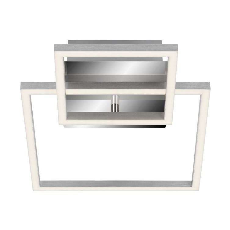 decken-wandleuchte led 19,6w chrom-alu