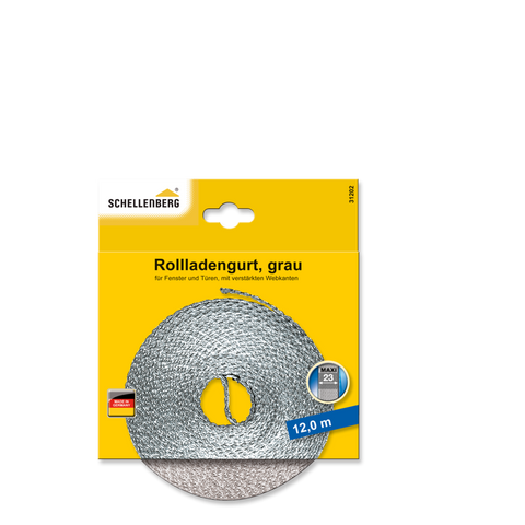 rollladengurt 23 mm/12,0 m grau