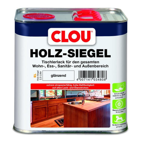 holz-siegel el glänzend 2,5l