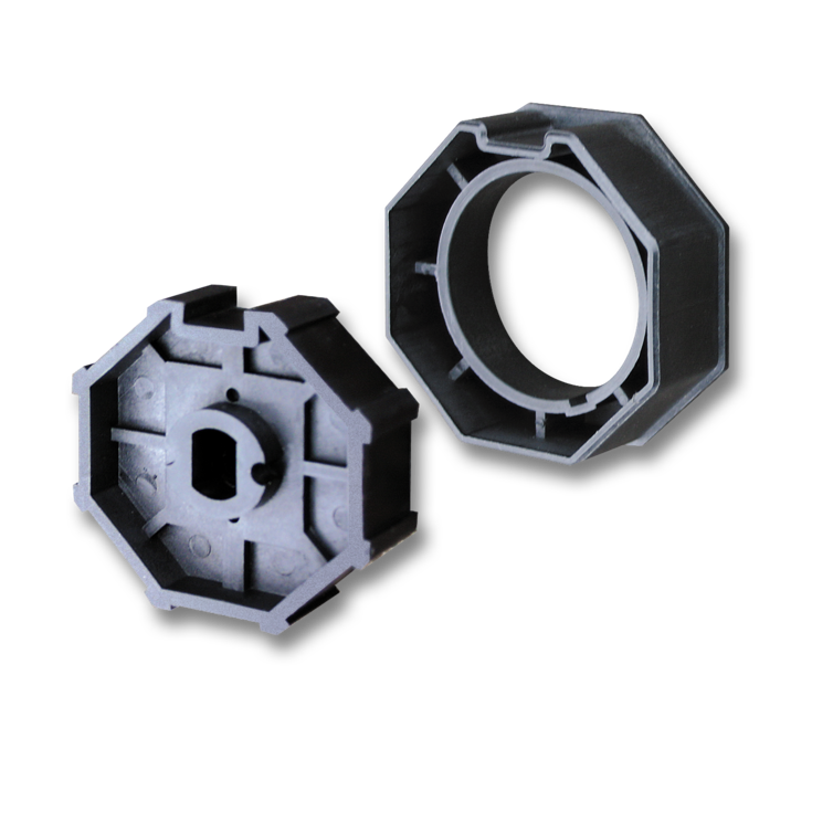 adappter für achtkantwelle ø70 mm