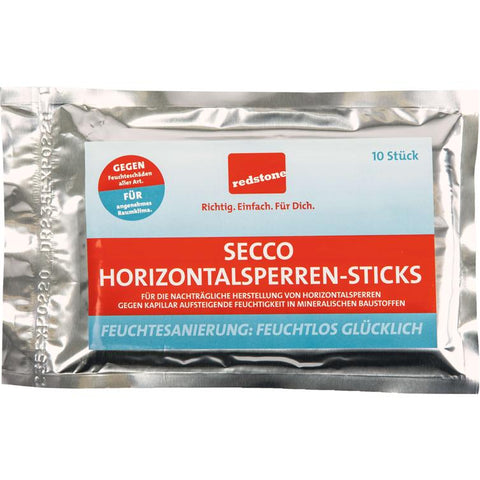 horizontalsperren sticks secco 10st