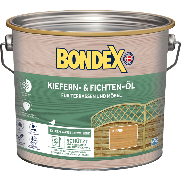 bondex kiefern-u.fichten öl farblos 2,5l