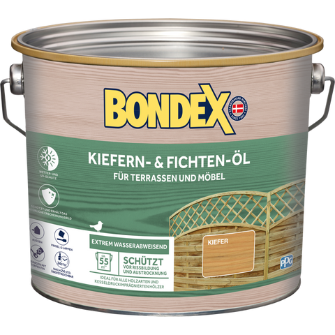 bondex kiefern-u.fichten öl farblos 2,5l