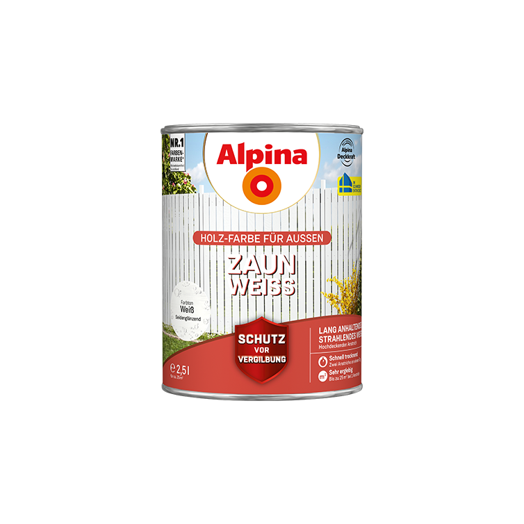 zaun-weiß weiß 2,5l
