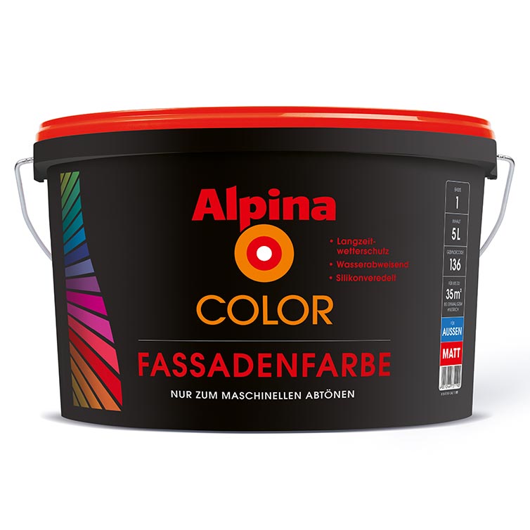 Alpina Color Fassadenfarbe, 10 Liter – Mobau Pro Shop