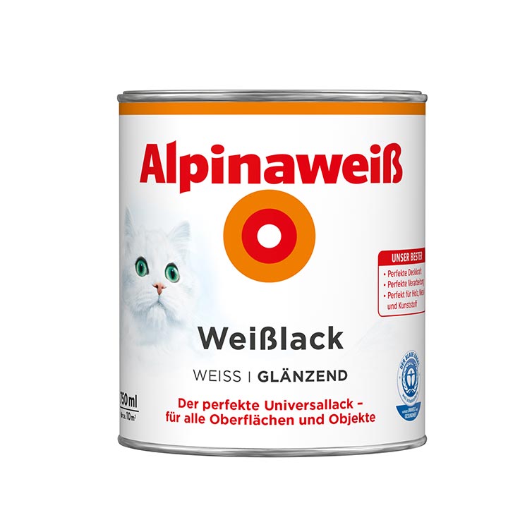 Alpina Weißlack glänzend