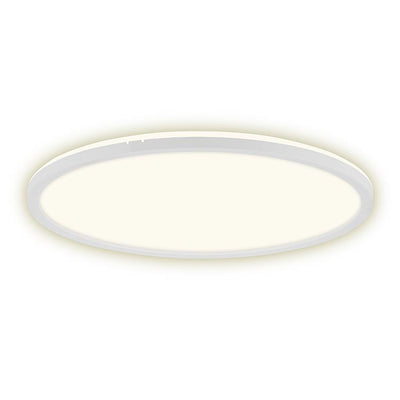 LED Panel Deckenlampe rund Backlight-Effekt 22W ultraflach