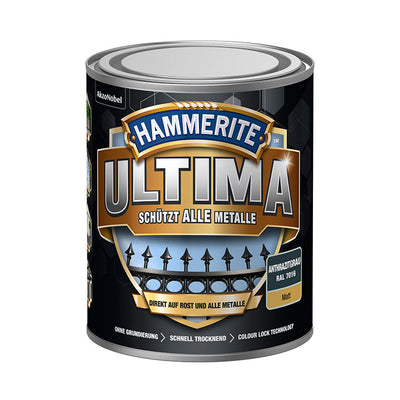 Hammerite Ultima Metallschutzlack anthrazitgrau matt