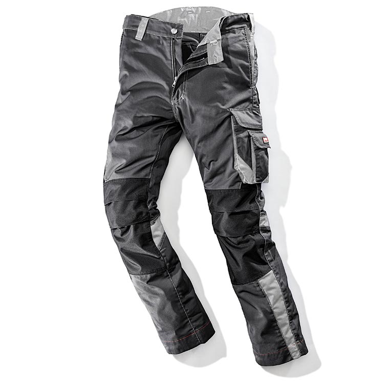 Arbeitshose Bullstar WorXtar schwarz-grau