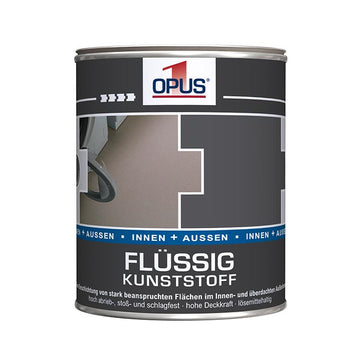 Opus1 Flüssigkunststoff, Silbergrau