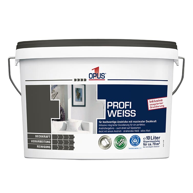 künstliches produkt opus Opus 1 Profiweiss, 10 Liter – Mobau Pro Shop