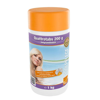 Quattrotabs 200 gr. langsamlöslich