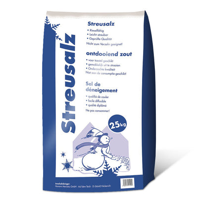 Streusalz, 25 kg im Beutel