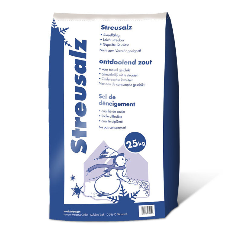 Streusalz, 25 kg im Beutel