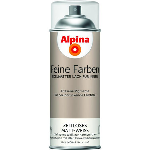 buntlack spray zeitlos matt weiß 400ml