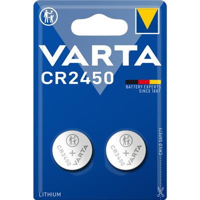 knopfzelle elec. cr2450 3v lithium 2er
