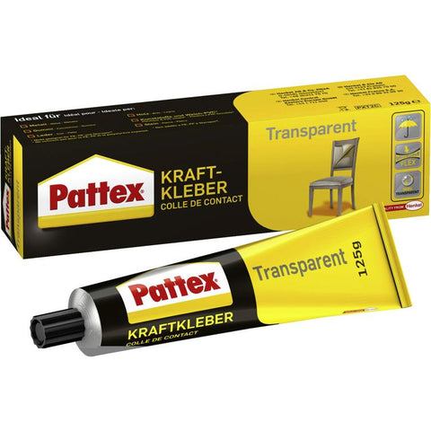 pattex transparent tube 125g