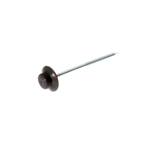 nägel m.pvc-kopf rd. 65mm schwarz 100st