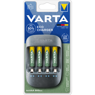 ladegerät eco charger +4xaaa