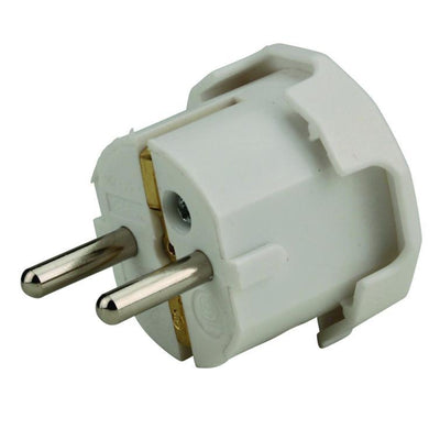 stecker weiß pvc seitliche einführung