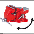 schraubstock drehbar 80 mm