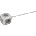 steckdosenwürfel 4fach + usb 1,4m