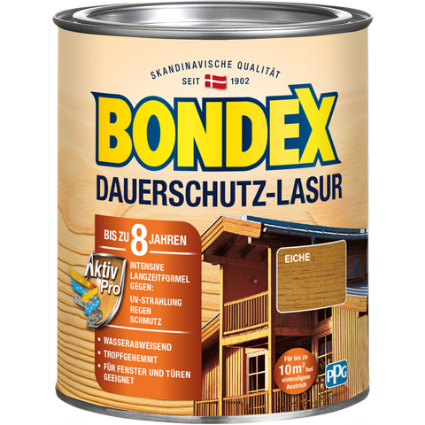 bondex dauerschutz lasur eiche 0,75l