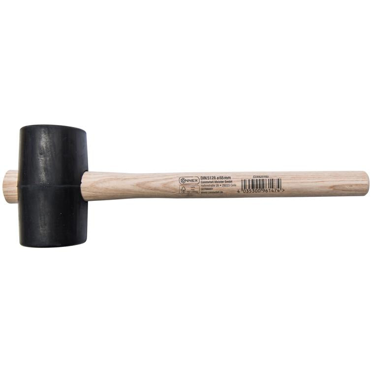 gummihammer mit holzstiel 65 mm