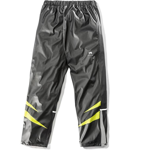 regenbundhose pu ultra schwarz/lime s