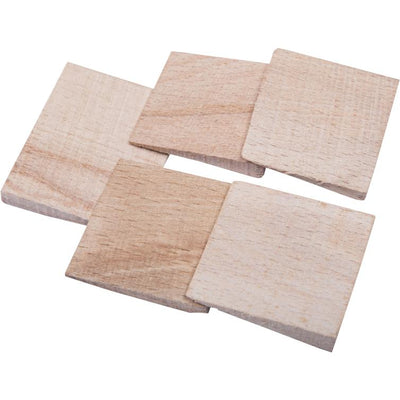 stielkeile holz, sort. 5 st.