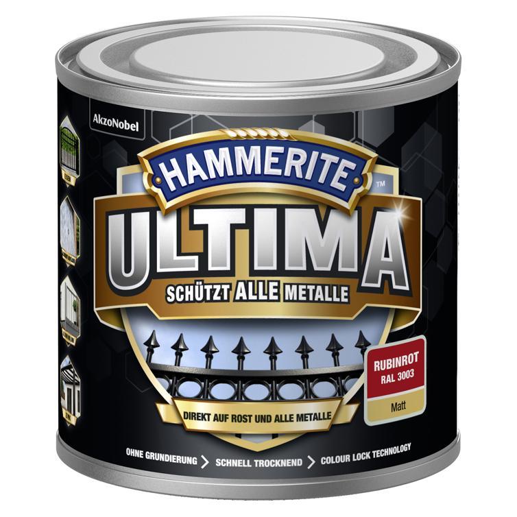 met.schutzlack ultima rubinrot ma 250ml