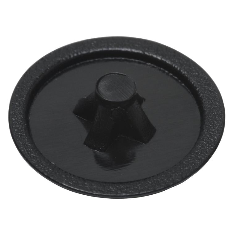 kappen kunststoff schwarz gr. 2