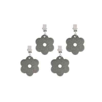 tischtuchbeschwerer blumen inox,
