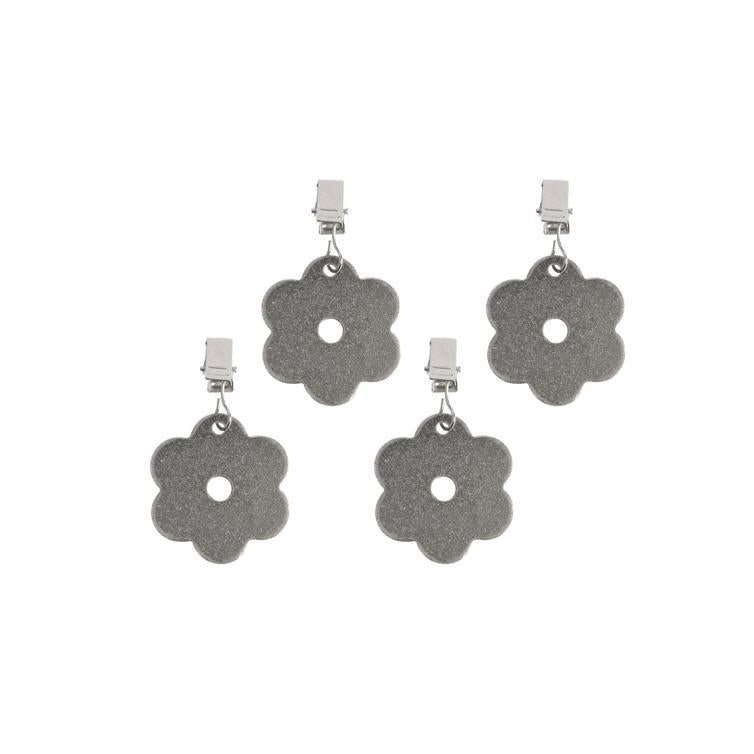 tischtuchbeschwerer blumen inox,
