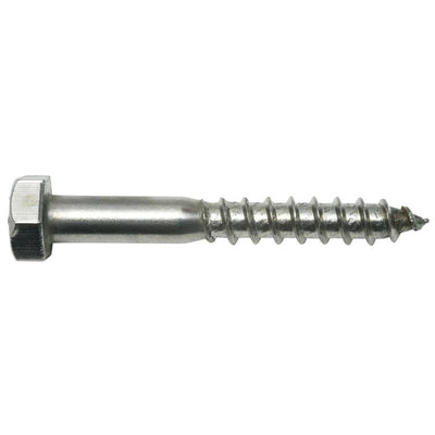 sechskantholzschr. edelstahl 6x40 mm
