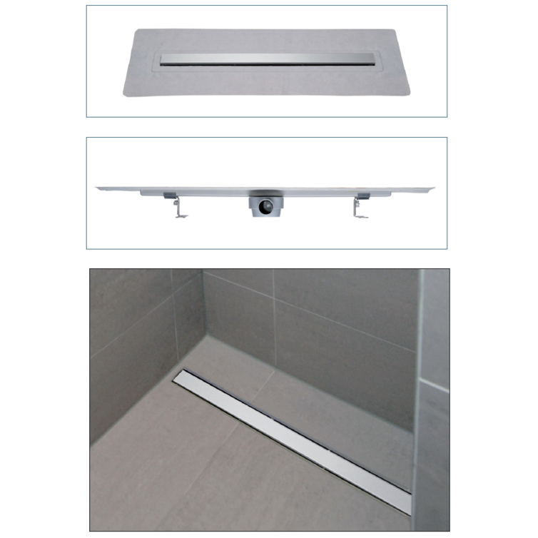 duschrinne edelstahlabdeckung, 80cm